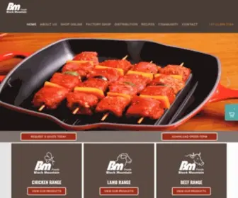 Blackmountainfoods.co.za(Soon to be the new home of) Screenshot