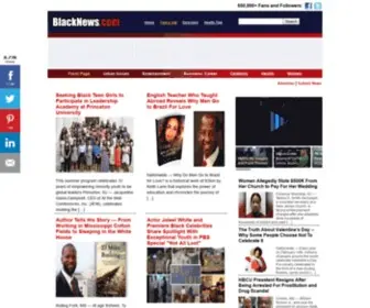 Blacknews.com(Black News) Screenshot