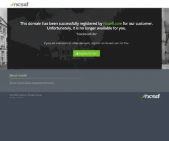 Blacknudl.de(This domain has been registered for a customer by nicsell) Screenshot