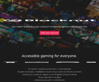 Blacknut.com(Play without a console) Screenshot