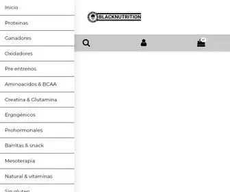 Blacknutrition.cl(Suplementos) Screenshot