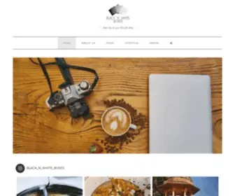 Blacknwhiteboxes.com(Lifestyle Blog) Screenshot