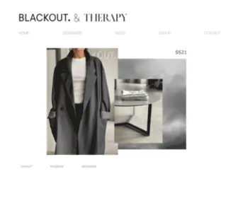 Blackoutprague.com(BLACKOUT FASHION) Screenshot