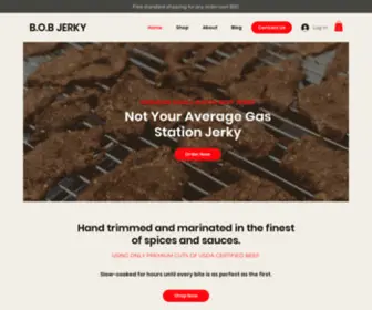 Blackownedbeefjerky.com(Blackownedbeefjerky) Screenshot