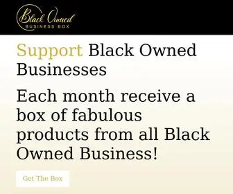 Blackownedbusinessbox.com(Blackownedbusinessbox) Screenshot