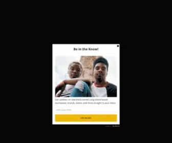 Blackownedlongisland.com(Shop Black) Screenshot