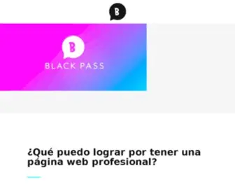 Blackpass.pe(Agencia de Marketing Digital) Screenshot