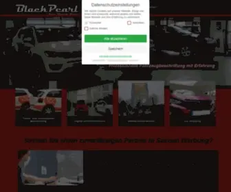 Blackpearl-Erfurt.de(Werbung und Design) Screenshot