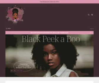 Blackpeekaboo.com(Black Peek) Screenshot