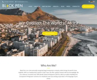 Blackpen-Immigration.com(Black Pen) Screenshot