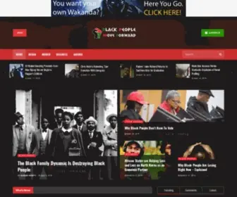 Blackpeoplemoveforward.com(Black People Move Forward Politically) Screenshot