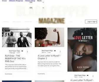 Blackpeppermag.com(Lifestyle Magazine) Screenshot