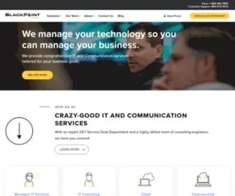 Blackpoint-IT.com(IT & Communications Services & Support) Screenshot