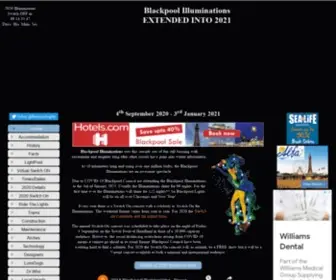 Blackpool-Illuminations.net(Blackpool Illuminations 2022) Screenshot