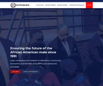 Blackprofessionalmen.org(Black Professional Men) Screenshot