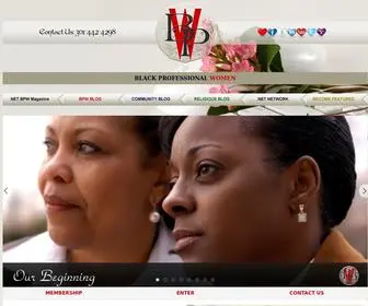 Blackprofessionalwomen.com(Black Professional Women) Screenshot