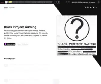 Blackprojectgaming.com(Blackprojectgaming) Screenshot