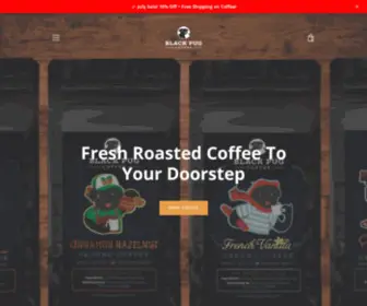 Blackpugcoffee.com(Black Pug Coffee Co) Screenshot