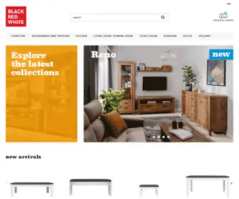 Blackredwhite.com(Distribution network) Screenshot