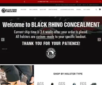 Blackrhinoconcealment.com(Blackrhinoconcealment) Screenshot