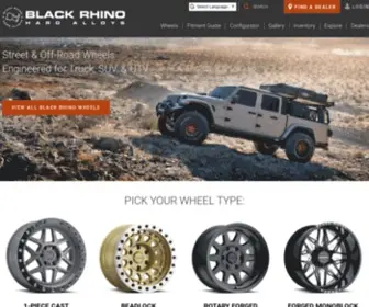 Blackrhinowheels.com Screenshot