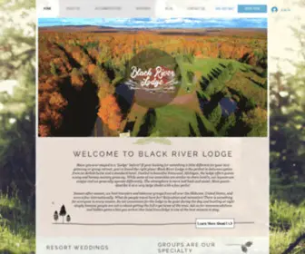 Blackriverlodge.net(Hotel) Screenshot