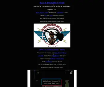 Blackrockersunited.com(Black Rockers United) Screenshot