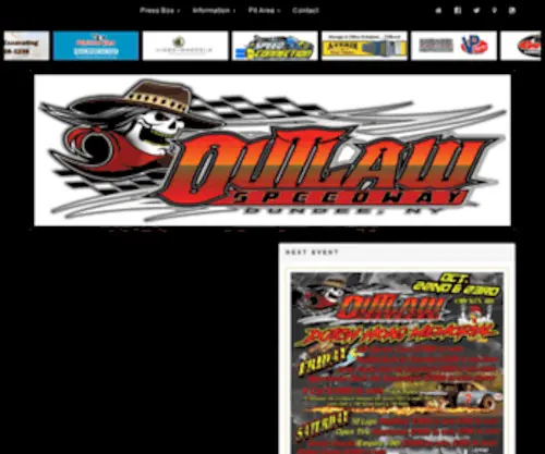 Blackrockspeedway.com(OUTLAW SPEEDWAY) Screenshot