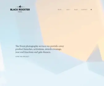 Blackrooster.co.za(Graphic design) Screenshot
