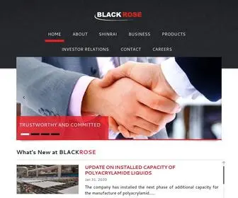 Blackrosechemicals.com(Black Rose Industries Ltd) Screenshot