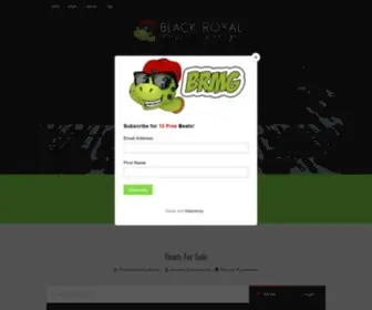 Blackroyalmg.com(Black Royal Music Group) Screenshot