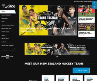Blacksticksnz.co.nz(Black Sticks New Zealand) Screenshot