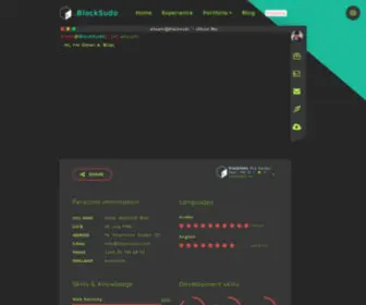 Blacksudo.com(Flag) Screenshot