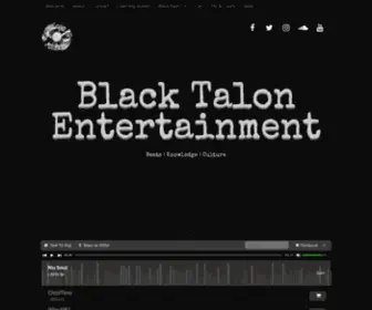 Blacktalonbeats.com(BlackTalon Entertainment LLC) Screenshot