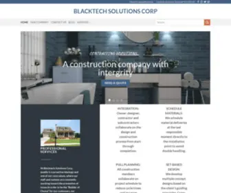 Blacktechsolutionscorp.com(Just another WordPress site) Screenshot