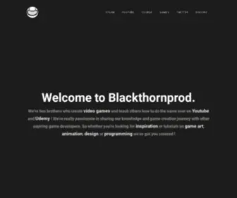 Blackthornprod.com(Learn the Art of Game Creation) Screenshot