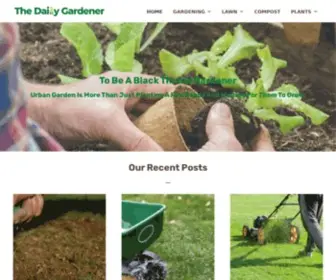 Blackthumbgardener.com(The Daily Gardener) Screenshot