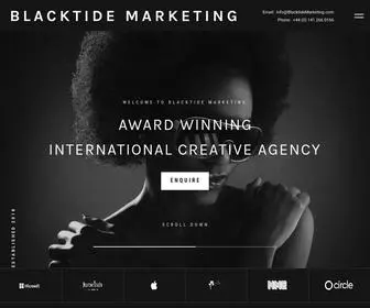 Blacktidemarketing.com(Award-Winning Marketing Agency) Screenshot