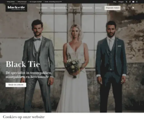 Blacktie.nl(Black Tie) Screenshot