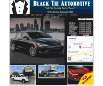 Blacktieautomotive.com(Blackt Tie Automotive) Screenshot