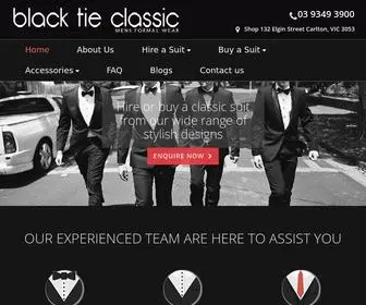 Blacktieclassic.com.au(Wedding Suits Melbourne) Screenshot