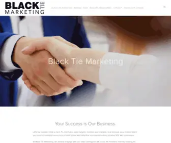 Blacktiemarketing.net(Black Tie Marketing) Screenshot