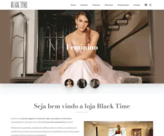 Blacktime.com.br(Aluguel e venda de trajes masculinos e femininos) Screenshot