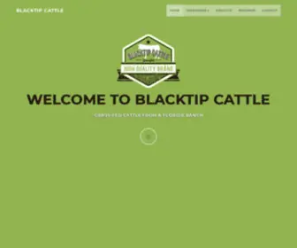 Blacktipcattle.us(Blacktip Cattle) Screenshot