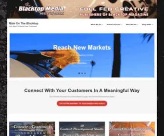 Blacktopbranding.com(The Blacktop Media NetworkMarketing and Design for High Performing Companies) Screenshot