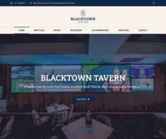 Blacktowntavern.com.au(Brand New Bistro For Families) Screenshot