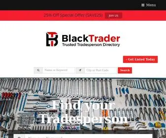 Blacktrader.co.uk(Black Trader) Screenshot