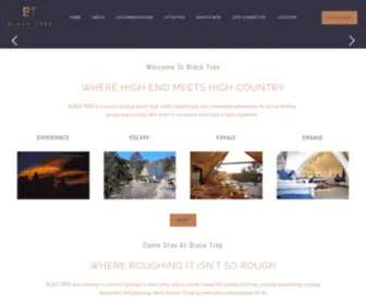 Blacktreeresort.com(BLACK TREE) Screenshot