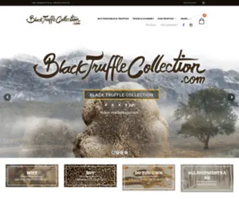 Blacktrufflecollection.com(Black Truffles from the Pyrenees) Screenshot