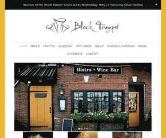 Blacktrumpetbistro.com(Black Trumpet) Screenshot